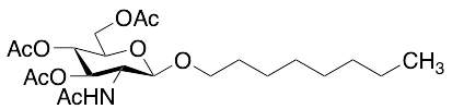 Octyl 2-Acetamido-2-deoxy-3,4,6-tri-O-acetyl-Beta-D-glucopyranoside - image 1