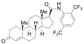 (17Beta)-N-[2,5-Bis(trifluoromethyl)phenyl]-3-oxo-androst-4-ene-17-carboxamide - image 1