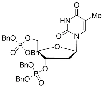 Tetrabenzyl Thymidine-3’,5’-diphosphate - image 1