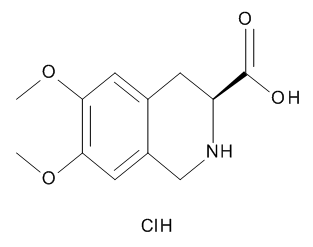 (3S)-1,2,3,4-Tetrahydro-6,7-dimethoxy-3-isoquinolinecarboxylic Acid Hydrochloride - image 1