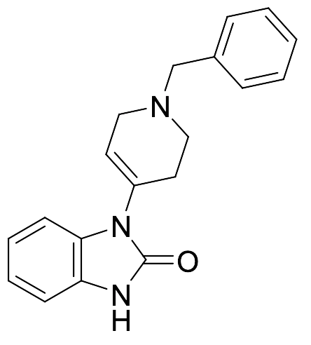 1,3-Dihydro-1-[1,2,3,6-tetrahydro-1-(phenylmethyl)-4-pyridinyl]-2H-benzimidazol-2-one - image 1