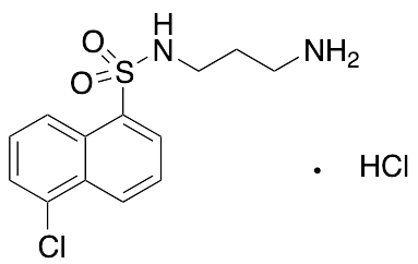 N-(3-Aminopropyl)-5-chloro-1-naphthalenesulfonamide Hydrochloride - image 1