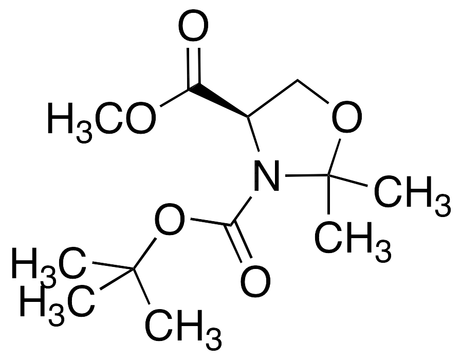 (R)-(+)-3-(tert-Butoxycarbonyl)-2,2-dimethyl-4-oxazolidinecarboxylic Acid Methyl Ester - image 1