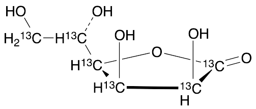 L-Gulono-1,4-lactone-13C6 - image 1