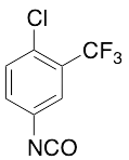 4-Chloro-3-(trifluoromethyl)phenyl Isocyanate - image 1