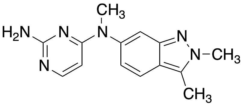 N4-(2,3-Dimethyl-2H-indazol-6-yl)-N4-methyl-2,4-pyrimidinediamine - image 1