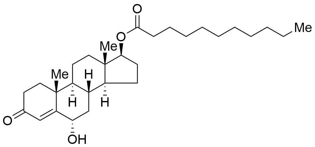 6α-hydroxy-testosterone 17-Undecanoate - image 1