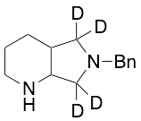 Octahydro-6-(phenylmethyl)-1H-Pyrrolo[3,4-b]pyridine-d4 - image 1