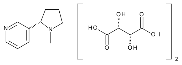 (-)-Nicotine Ditartrate - image 1