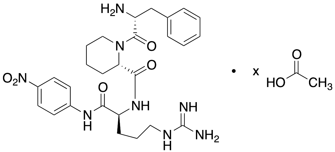 L-Argininamide-D-phenylalanyl-L-2-piperidinecarbonyl-N-(4-nitrophenyl) Acetic Acid (D-PHE-PIP-ARG-PNA) - image 1