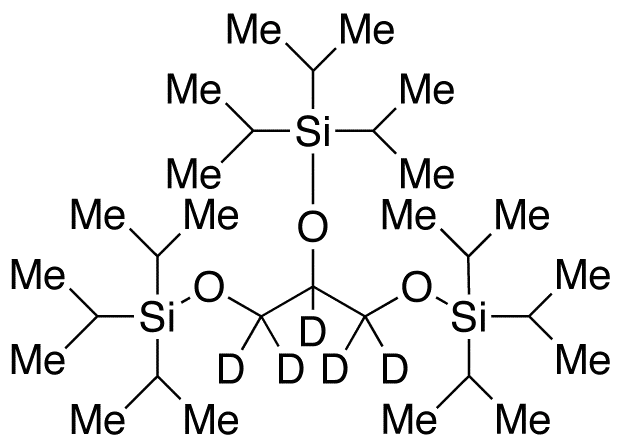 1,2,3-O-Tris(triisopropyl) Glycerol-d5 - image 1