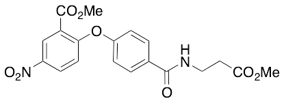 2-(4-((3-Methoxy-3-oxopropyl)carbamoyl)phenoxy)-5-nitrobenzoic Acid Methyl Ester - image 1