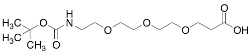 t-Boc-N-amido-PEG3-acid - image 1
