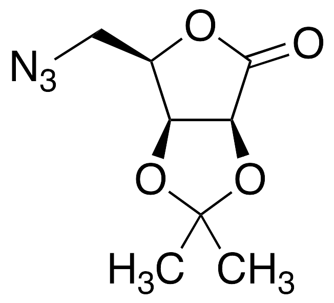 5-Azido-5-deoxy-2,3-O-isopropylidene-D-lyxono-1,4-lactone - image 1