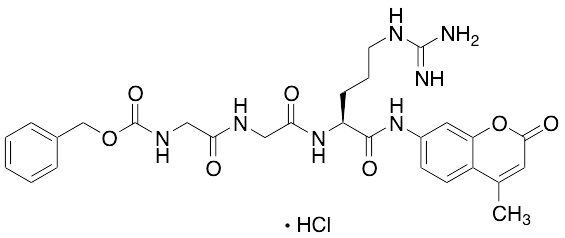N-CBZ-Glycyl-glycyl-L-arginine 7-Amido-4-methylcoumarin Hydrochloride - image 1
