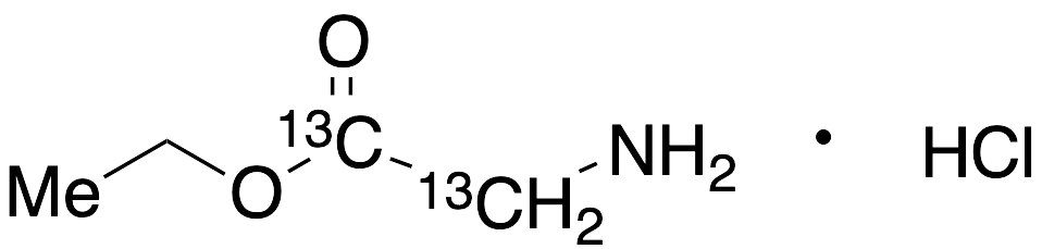 Glycine-13C2 Ethyl Ester Hydrochloride - image 1