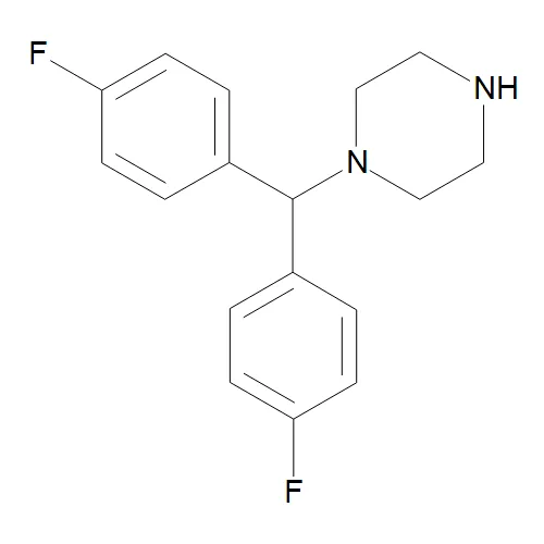 1-Bis(4-fluorophenyl)methyl Piperazine - image 1
