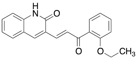 (E)-3-(3-(2-Ethoxyphenyl)-3-oxoprop-1-en-1-yl)quinolin-2(1H)-one - image 1