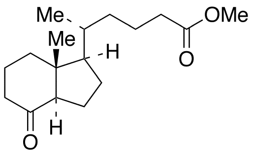 [1R-[1Alpha(R*),3aBeta,7aAlpha]]-Octahydro-Delta,7a-dimethyl-4-oxo-1H-indene-1-pentanoic Acid Methyl Ester - image 1