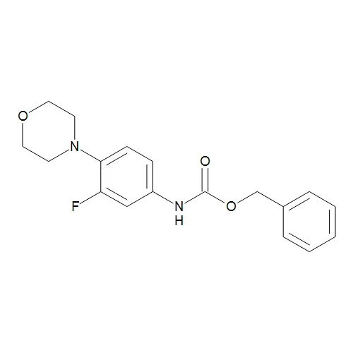[3-Fluoro-4-(4-morpholinyl)phenyl]carbamic Acid Phenylmethyl Ester - image 1