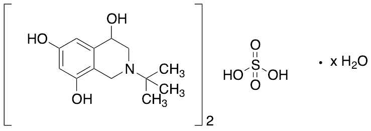 2-(1,1-Dimethylethyl)-1,2,3,4-tetrahydro-4,6,8-Isoquinolinetriol Hemisulfate Hydrate - image 1