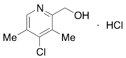 (4-Chloro-3,5-dimethylpyridin-2-yl)methanol Hydrochloride - image 1