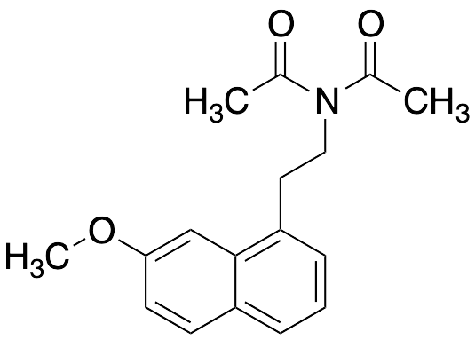 N-Acetyl-N-[2-(7-methoxy-1-naphthalenyl)ethyl]acetamide - image 1