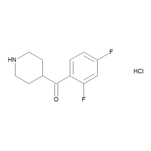 4-(2,4-Difluorobenzoyl)piperidine Hydrochloride - image 1