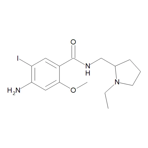 4-Amino-N-[(1-ethyl-2-pyrrolidinyl)methyl]-5-iodo-2-methoxy-benzamide - image 1