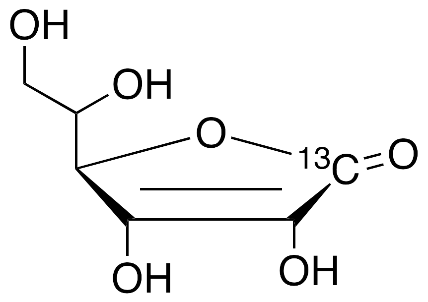 L-Ascorbic Acid-1-13C - image 1