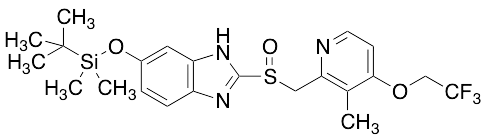 5-O-tert-Butyldimethylsilyl 5-Hydroxy Lansoprazole - image 1