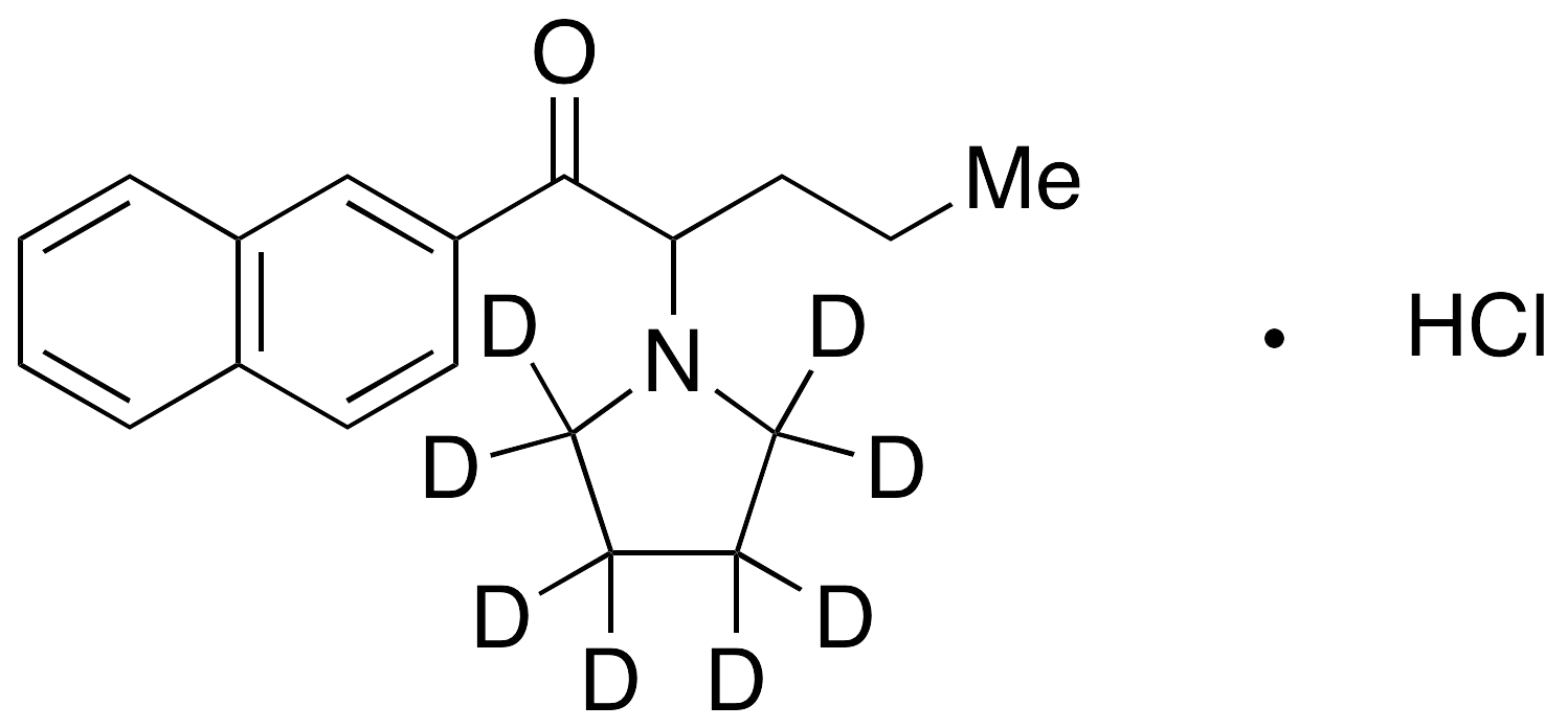 2-Naphthyl Pyrovalerone-d8 Hydrochloride - image 1