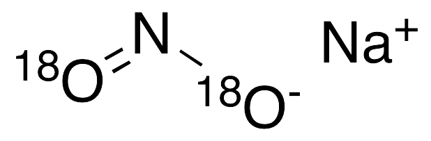Sodium Nitrite-18O2 "may contain up to 2% of 16O2" - image 1