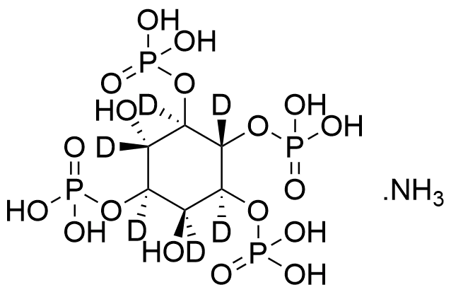 D-myo-Inositol-1,3,4,5-tetraphosphate Ammonium Salt-d6 - image 1