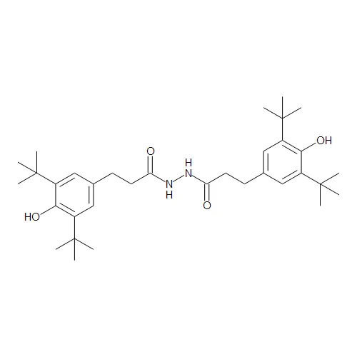1,2-Bis(3,5-di-tert-butyl-4-hydroxyhydrocinnamoyl)hydrazine - image 1