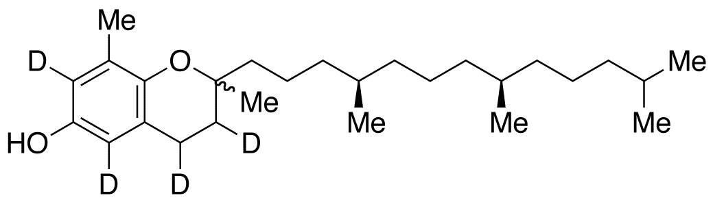 (2RS,4R,8R)-Delta-Tocopherol-d4 (Mixture of Diastereomers) - image 1