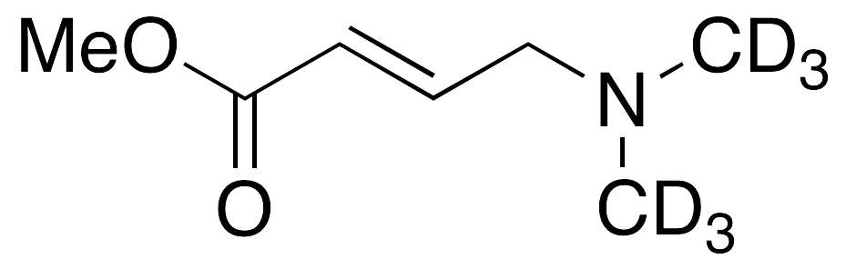 trans 4-Dimethylaminocrotonic Acid-d6 Methyl Ester - image 1
