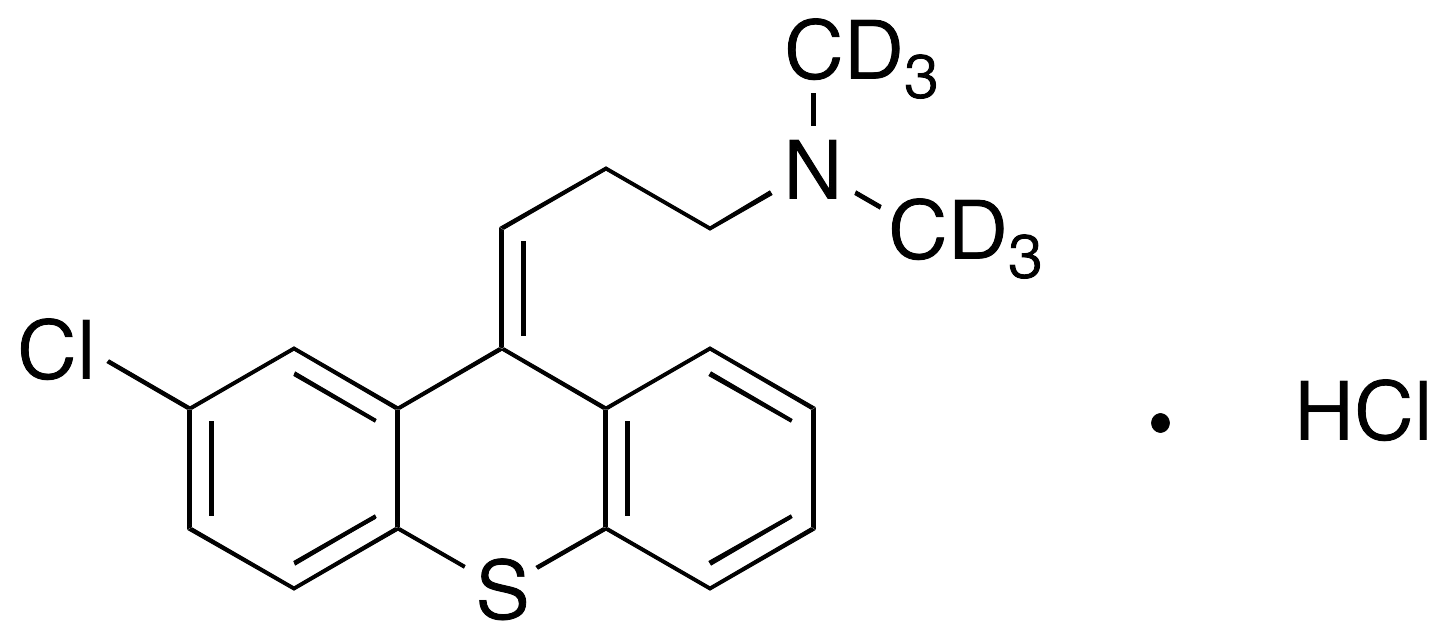 (E/Z)-Chlorprothixene-d6 Hydrochloride (Mixture) - image 1