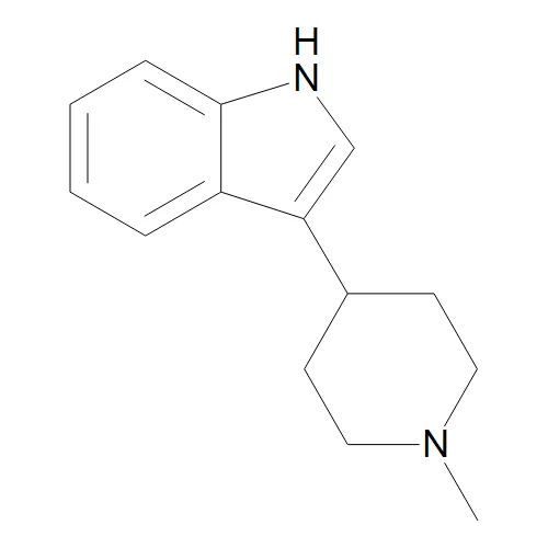 3-(N-Methylpiperidinyl)indole - image 1