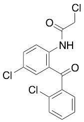 2-Chloro-N-[4-chloro-2-(2-chlorobenzoyl)phenyl]acetamide - image 1