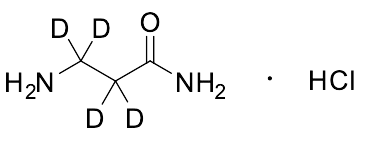 3-Aminopropionamide-2,2,3,3-d4 HCl - image 1