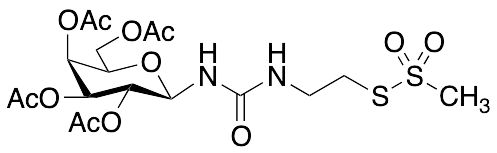 2,3,4,6-Tetra-O-acetyl-N-(Beta-D-galactopyranosyl)-N’-[(2-methanethiosulfonyl)ethyl]urea - image 1