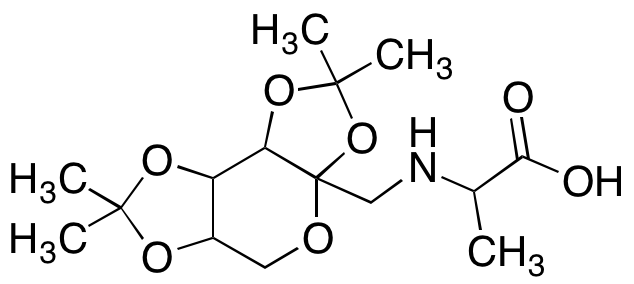 N-[1-Deoxy-2,3:4,5-bis-O-(1-methylethylidene)-Beta-D-fructopyranos-1-yl]-L-alanine - image 1