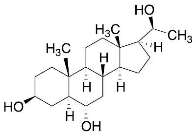 (3Beta,5Alpha,6Alpha,20S)-Pregnane-3,6,20-triol - image 1