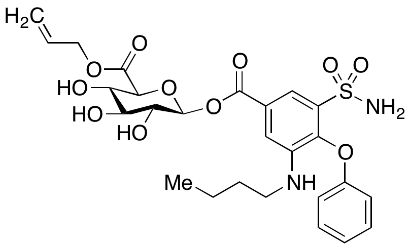Bumetanide Beta-D-Glucuronide Allyl Ester - image 1