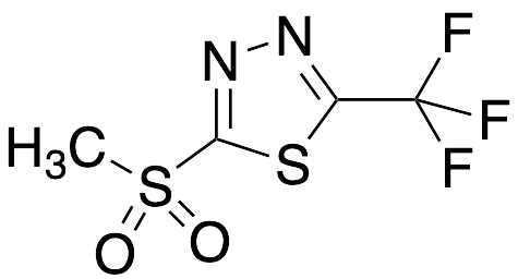 2-(Methylsulfonyl)-5-(trifluoromethyl)-1,3,4-thiadiazole - image 1