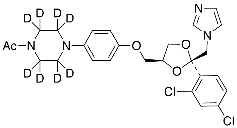 Ketoconazole-d8 - image 1