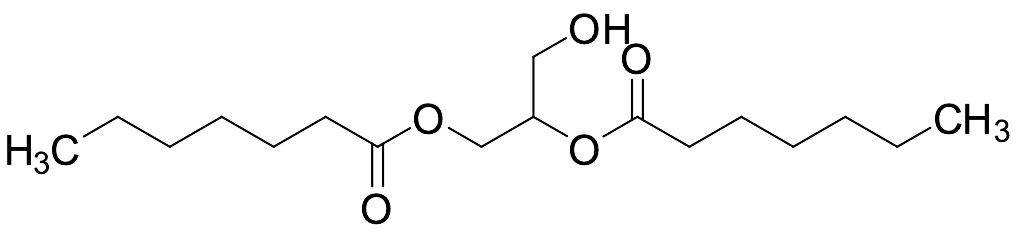 1,1′-[1-(Hydroxymethyl)-1,2-ethanediyl] Diheptanoate - image 1