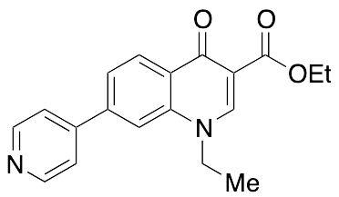 1-Ethyl-1,4-dihydro-4-oxo-7-(4-pyridyl)quinoline-3-carboxylic Acid Ethyl Ester - image 1