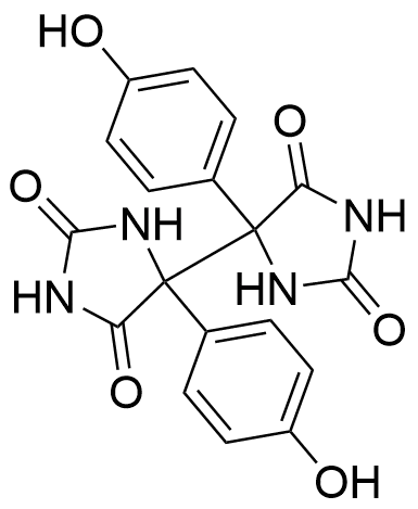 4,4'-bis(4-hydroxyphenyl)-[4,4'-biimidazolidine]-2,2',5,5'-tetraone - image 1